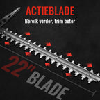 Norexo Heggenschaar dual-action snijblad