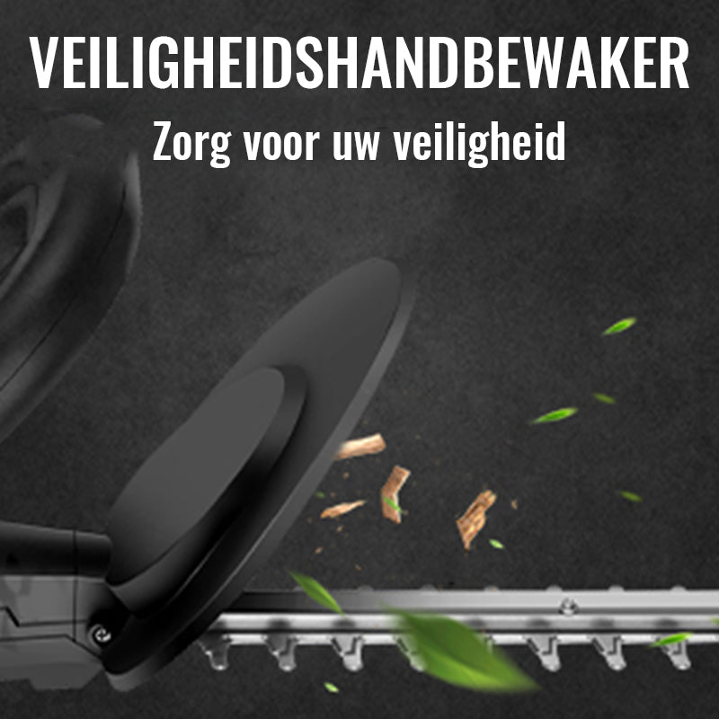 Norexo Heggenschaar twee-fasen veiligheidstriggersysteem