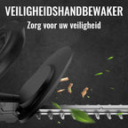 Norexo Heggenschaar twee-fasen veiligheidstriggersysteem