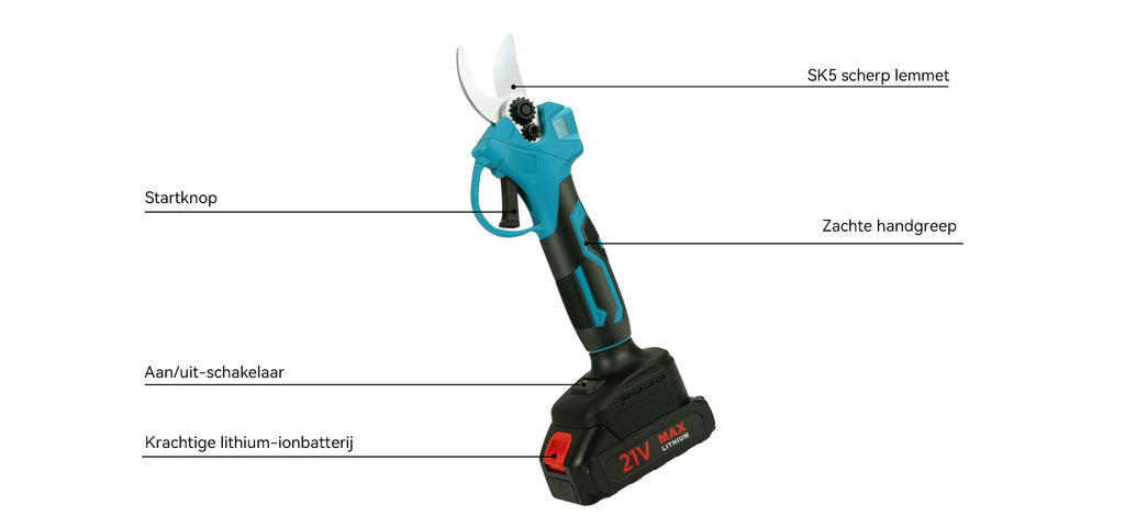 Norexo Snoeischaar met verlengstok