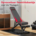 Norexo Fitnessbank stabiel platform voor thuisgebruik
