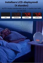 Norexo Wake Up Light bedieningspaneel close-up