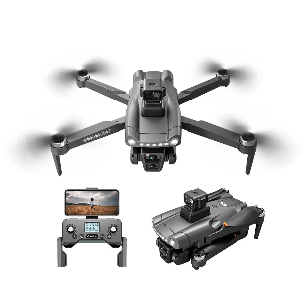 Skynovox Air+ Drohne - Pro (ohne GPS) 8K Kamera GPS 360° Hindernisvermeidung Bürstenlos unter 249g
