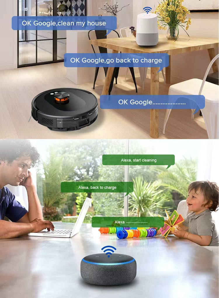 Norexo T5 Robotstofzuiger geluidsniveau close-up