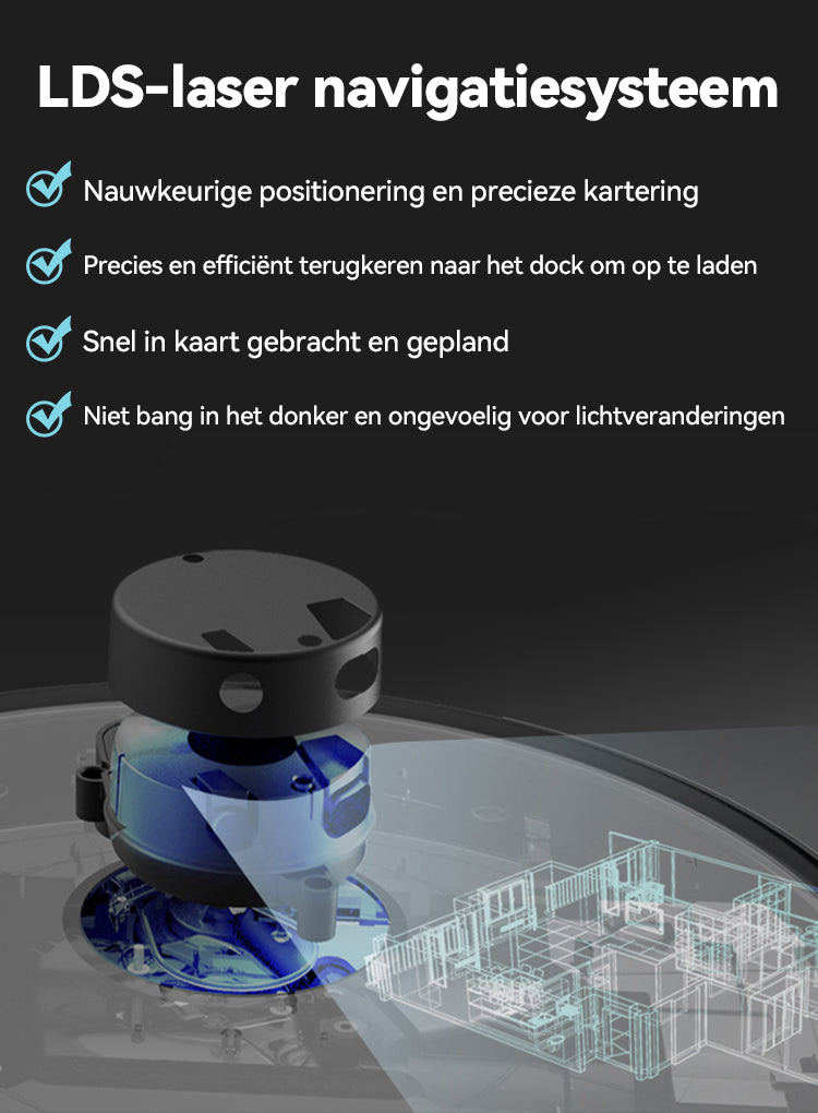 Norexo T5 Robotstofzuiger laadcontact close-up