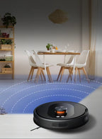 Norexo T5 Robotstofzuiger plattegrond close-up
