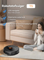 Norexo T5 Robotstofzuiger wielen close-up