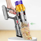 ValoClean Staubsauger Staubentleerung mit einem Tastendruck Entleeren Sie den Behälter mit einem einzigen Knopfdruck, halten Sie Ihre Hände sauber und vermeiden Sie Staubwolken.