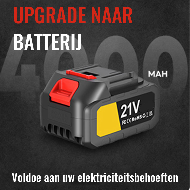 Norevia Heggenschaar grotere accu