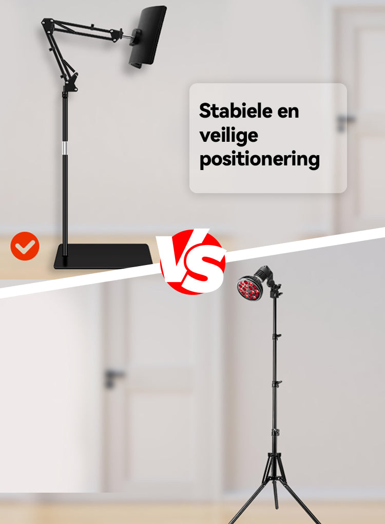 Norexo Red Therapy Light hangend gebruik, mobiele weergave
