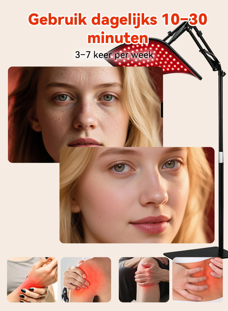 Norexo Red Therapy Light 120 leds, mobiele weergave